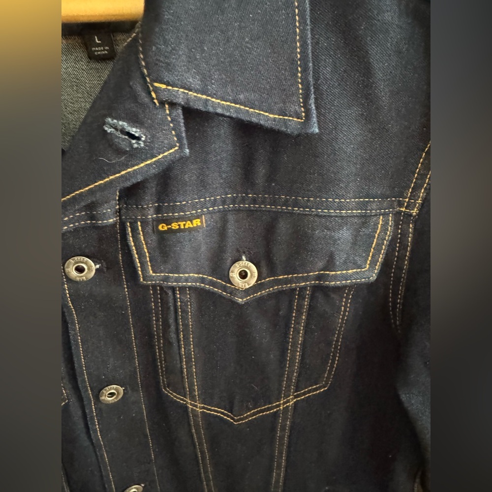 G-Star Men's Denim Jacket - Picture 3 of 6